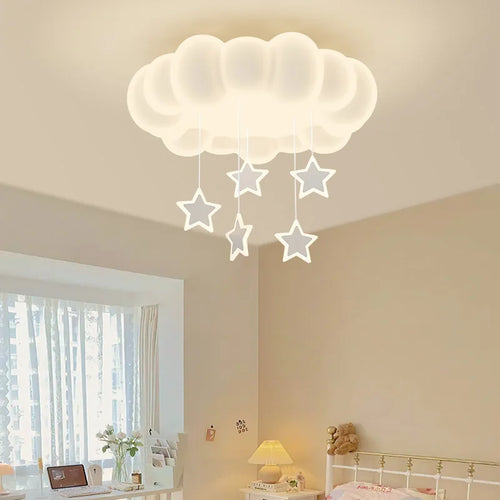 lustre moderne donuts minimaliste avec télécommande gradation - vue 4 sur 10