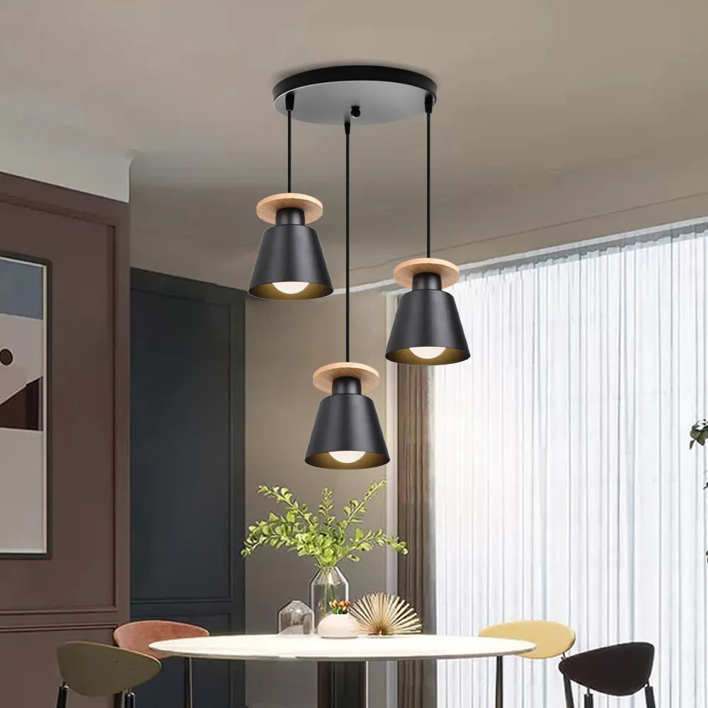 Moderne Led salle à manger suspension lumières Luminaire nordique intérieur chevet cuisine barre suspension lampe Luminaire décor à la maison éclairage goutte - vue 3 sur 12