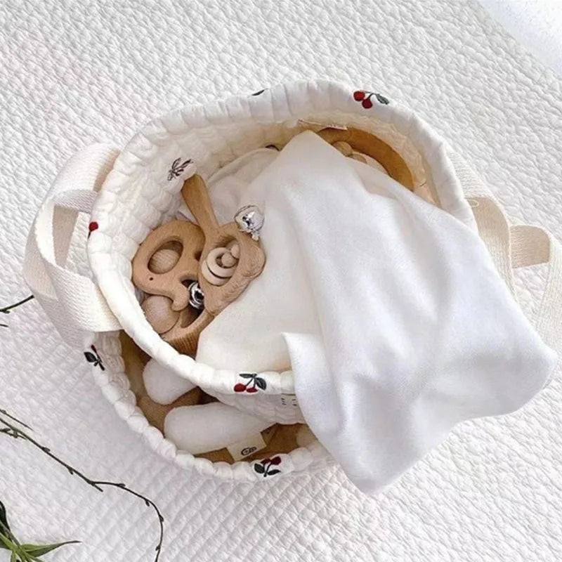 sac de rangement polyvalent pour couches vêtements et jouets - vue 6 sur 12
