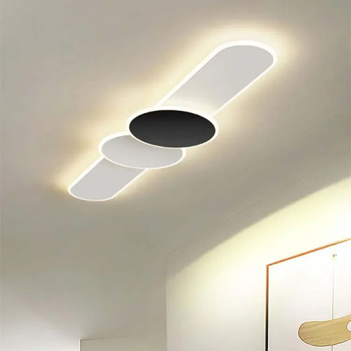 lustre moderne à leds pour décoration intérieure lumineuse - vue 6 sur 15