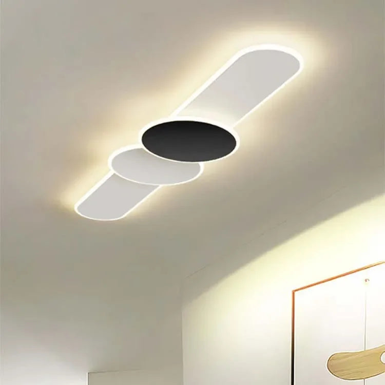 lustre moderne à leds pour décoration intérieure lumineuse - vue 6 sur 15