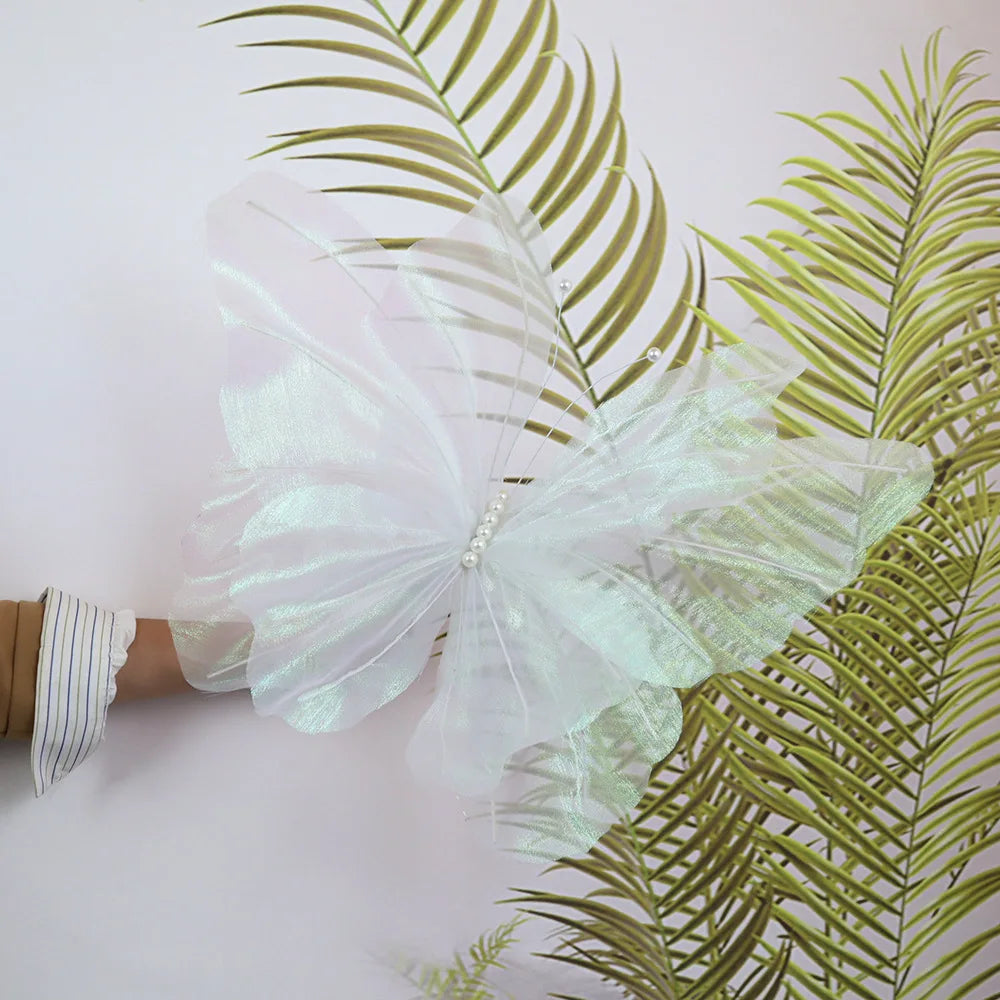 fond de papillon en maille pour mariage et fête - vue 5 sur 10