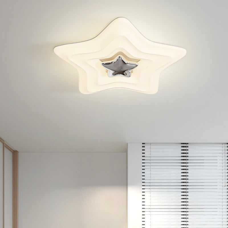 plafonnier moderne rond à LED pour éclairage intérieur décoratif - vue 4 sur 10