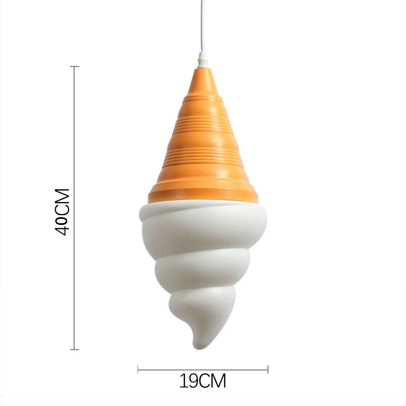 Suspension style glace à l'italienne à LED - vue 4 sur 10