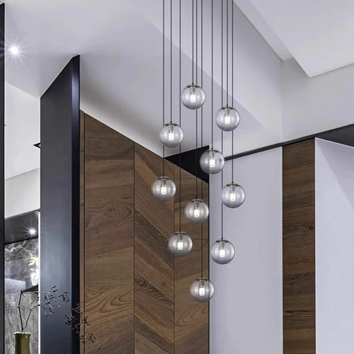Nordique décor à la maison salle à manger suspension lumières éclairage intérieur plafonnier suspension lustre lampes pour salon - vue 2 sur 24