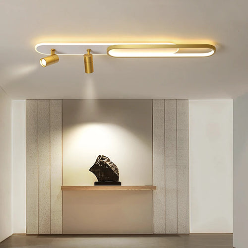 plafonnier led acrylique moderne décoratif intérieur nouveauté 2023 - vue 4 sur 14