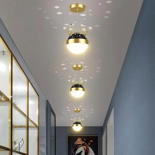 lustre moderne projection ciel étoilé éclairage intérieur décoratif - vue 4 sur 7