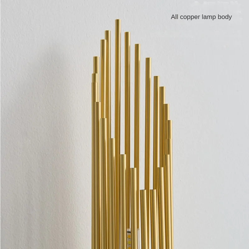 applique murale rétro en cuivre style luxueux pour intérieur - vue 5 sur 8