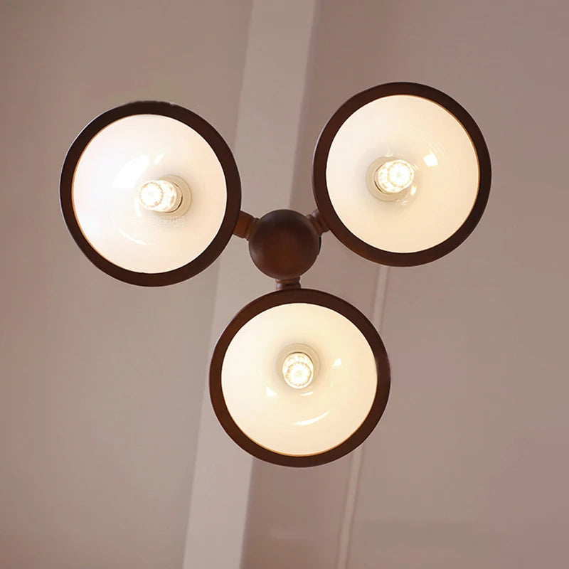 lustre rétro romantique éclairage à LED pour intérieur - vue 6 sur 8