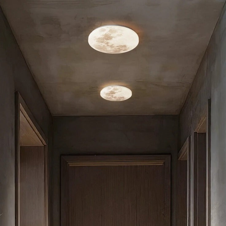 Plafonnier lune moderne minimaliste - vue 6 sur 10