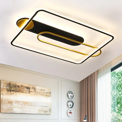 plafonnier led design nordique créatif pour décoration intérieure - vue 5 sur 9