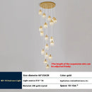 lampe en cristal de luxe pour intérieur moderne élégant