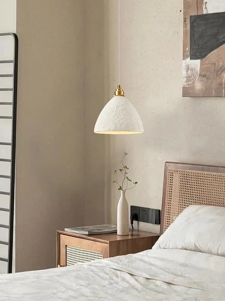 suspension artisanale wabi-sabi pour ambiance japonaise moderne - vue 4 sur 16