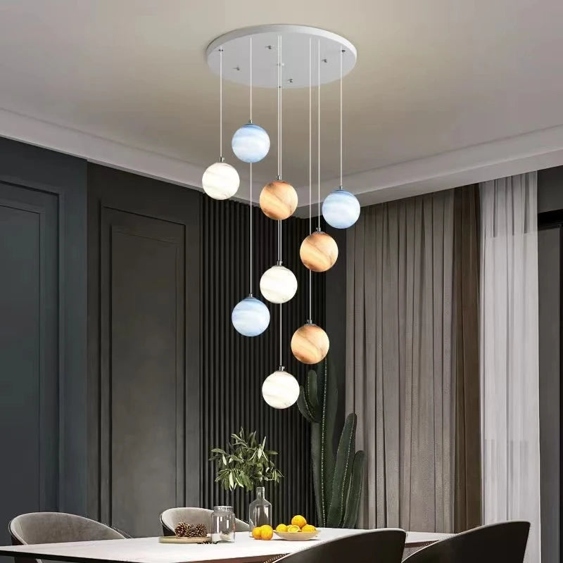 suspension moderne créative pour espace minimaliste élégant - vue 3 sur 16