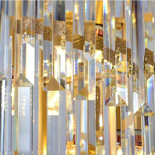 lustre moderne en cristal pour décoration intérieure élégante et lumineuse - vue 7 sur 6