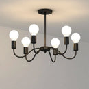 lustre moderne industriel pour décoration intérieure rétro simple