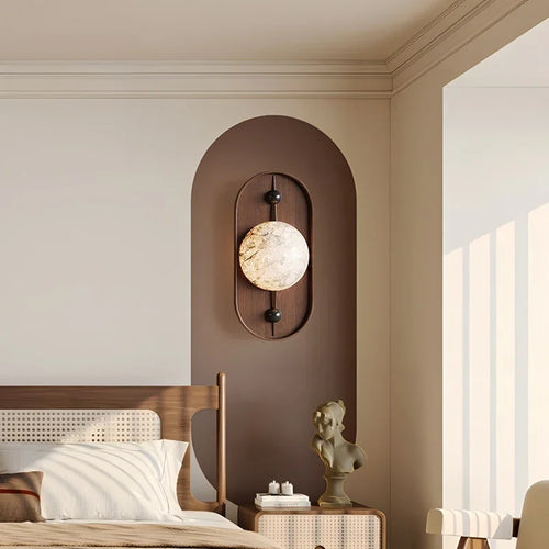 applique murale moderne en marbre de luxe pour intérieur lumineux - vue 3 sur 7