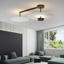 lustre rond avec télécommande gradation pour déco art salon
