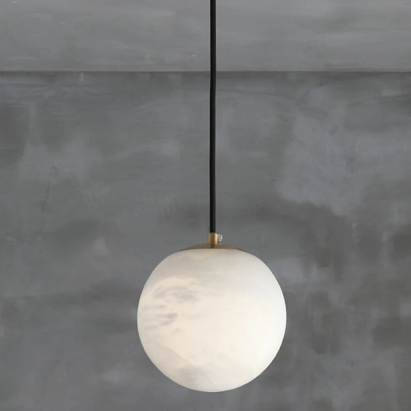 suspension moderne marbre Led luxe Restaurant lustre décor à la maison Lustres salle à manger suspension - vue 3 sur 25