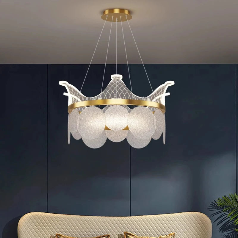 lustre d'éclairage intérieur pour salon et salle à manger - vue 5 sur 9