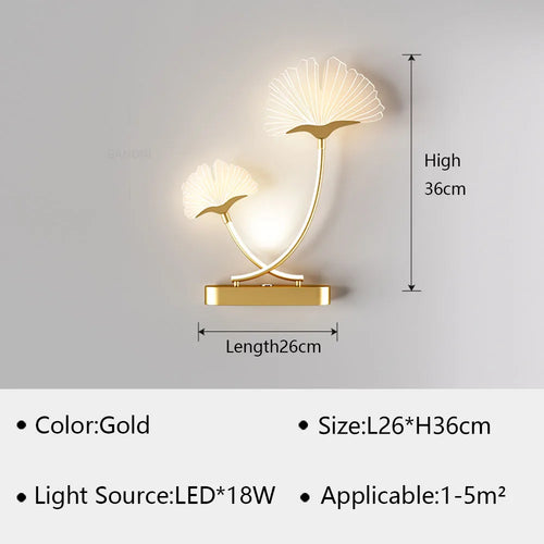 applique murale led moderne pour décoration intérieure élégante - vue 18 sur 21