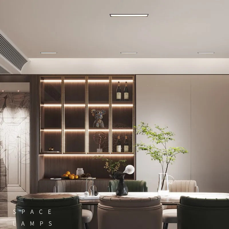 spot led à intensité variable éclairage encastré créatif linéaire - vue 5 sur 5