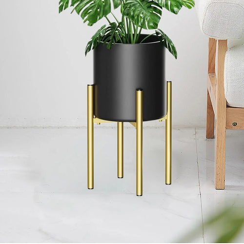 support de plantes en métal élégant et réglable pour intérieur extérieur - vue 3 sur 7