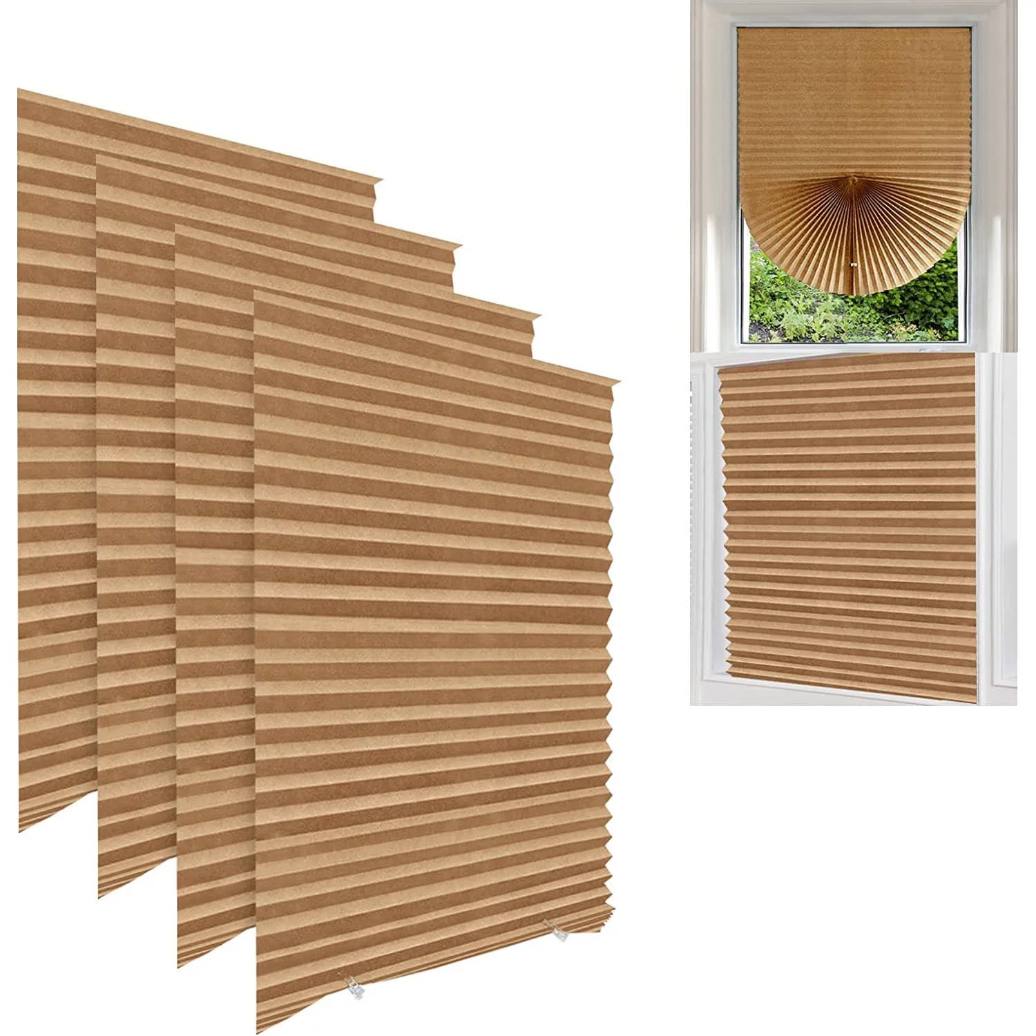 Store enroulable zébré occultant pour fenêtres et portes - vue 1 sur 16