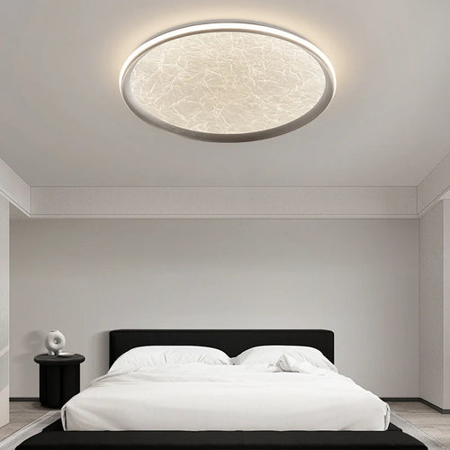 plafonnier led design rond moderne minimaliste pour intérieur élégant - vue 3 sur 9