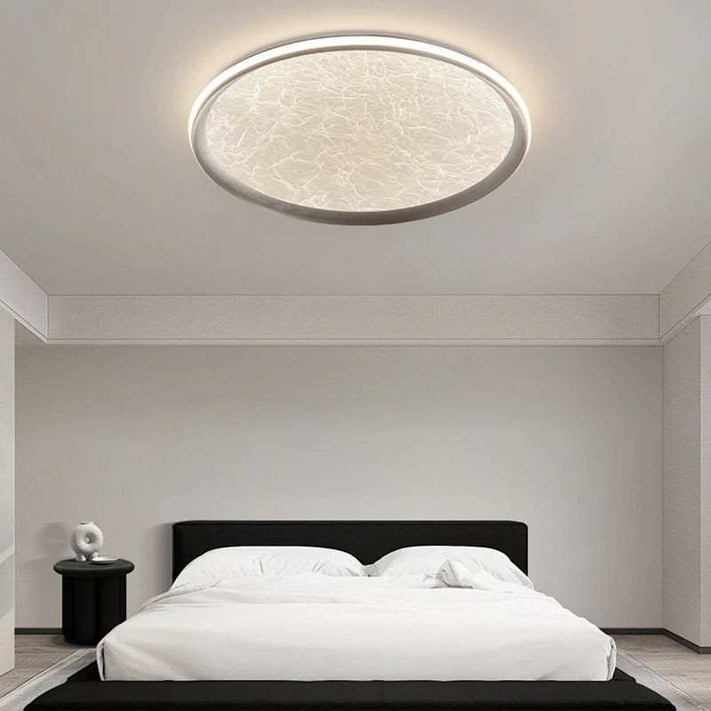 plafonnier led design rond moderne minimaliste pour intérieur élégant - vue 3 sur 9