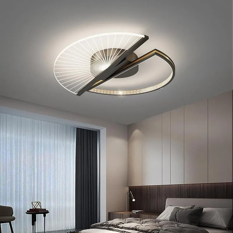 Plafonnier LED nordique pour chambre salon salle à manger étude Design créatif Lustre décoration de la maison luminaire Lustre - vue 2 sur 11