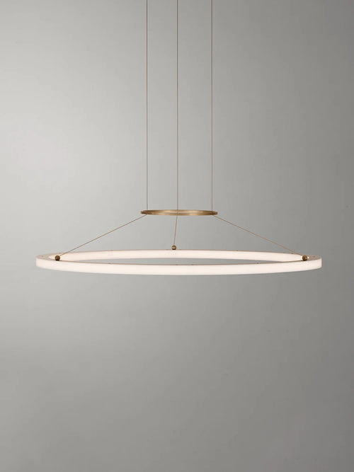suspension circulaire minimaliste pour intérieur moderne créatif - vue 3 sur 8