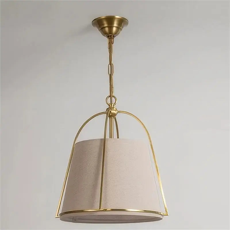 lustre minimaliste en tissu pour restaurant et bar - vue 5 sur 7