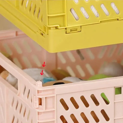 panier de rangement pliable pour accessoires et gadgets divers - vue 7 sur 14