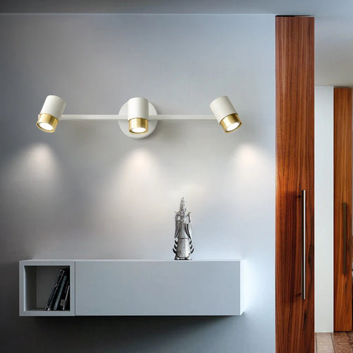 applique murale à 3 têtes pour éclairage intérieur LED - vue 2 sur 10
