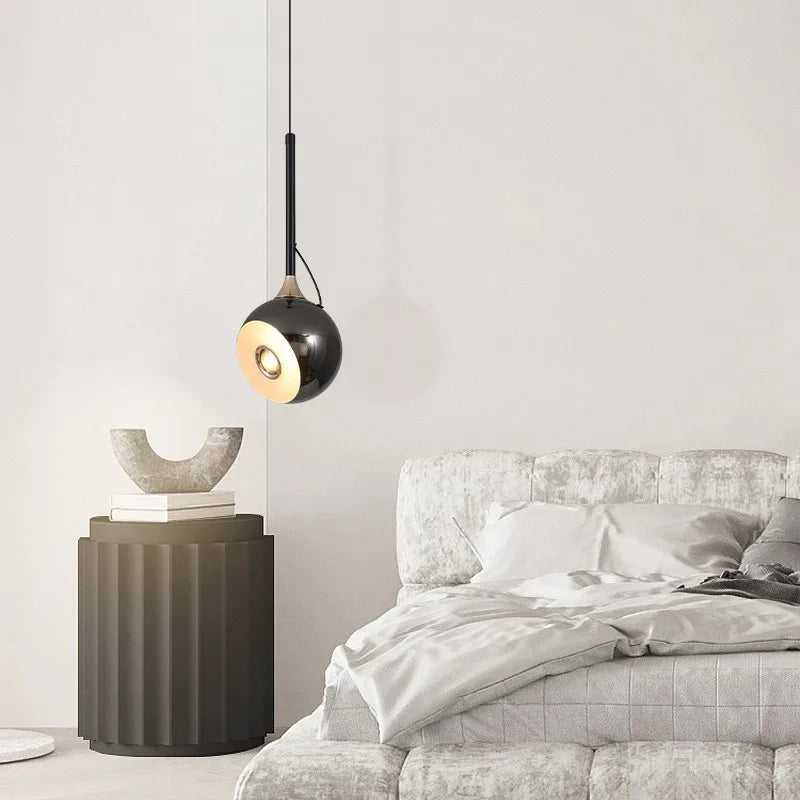 suspension design nordique led décoration intérieure idéale pour étude - vue 3 sur 9