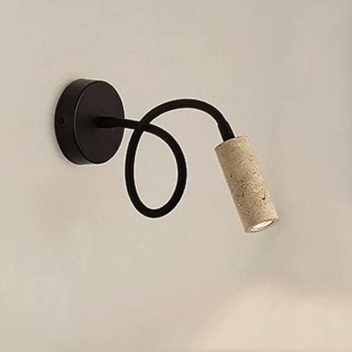 applique murale flexible et créative wabi sabi en marbre - vue 2 sur 6
