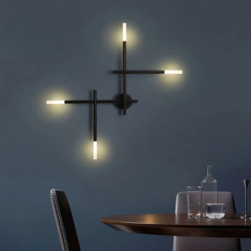 applique murale led moderne pour décoration intérieure élégante - vue 4 sur 10