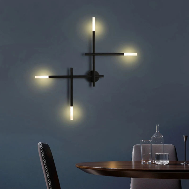 applique murale led moderne pour décoration intérieure élégante - vue 3 sur 10