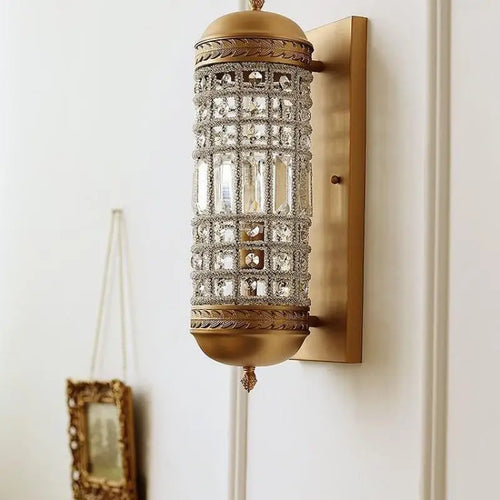 applique murale en cristal pour un éclairage contemporain élégant - vue 3 sur 9