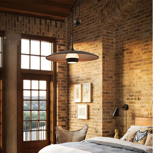 lustre minimaliste design ovni pour intérieur moderne créatif - vue 2 sur 7