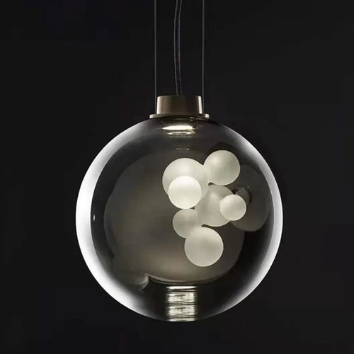 Sopa Globe Pendant Lamp Italy Bubble Glass Chandelier Suspension Hanging Light for Dining Living Room Kitchen - vue 5 sur 7
