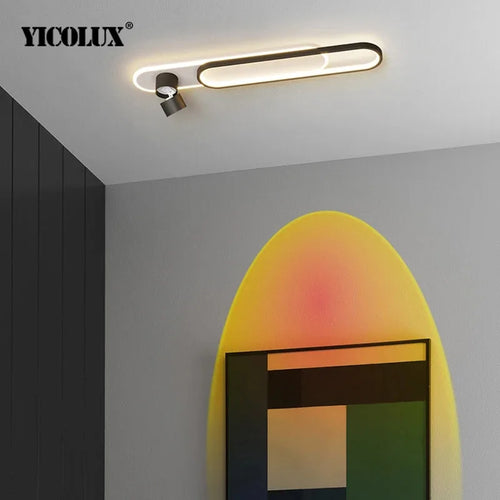 plafonnier led moderne luminaire décoratif d'intérieur pour loft - vue 2 sur 14