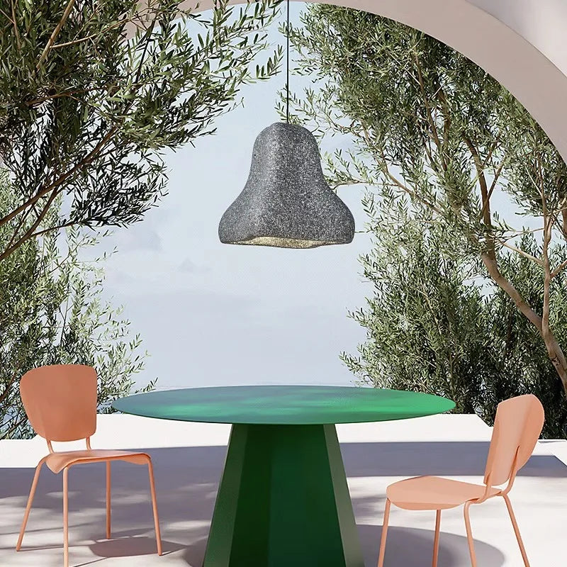 Wabi Sabi Restaurant LED Chandelier Personality Bar Island Table Lamp Nordic Designer Living Room Exhibition Hall Pendant Lights - vue 5 sur 10