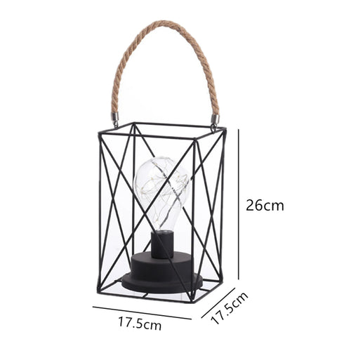 rétro-fer-forgé-lampe-table-bureau-lecture-veilleuse - vue 8 sur 9