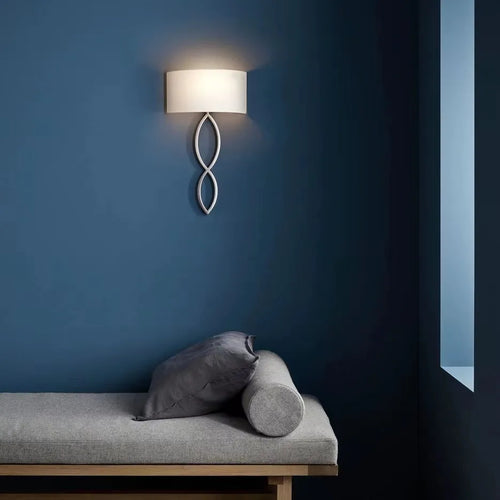 applique murale design en tissu éclairage moderne pour intérieur décoratif - vue 3 sur 9
