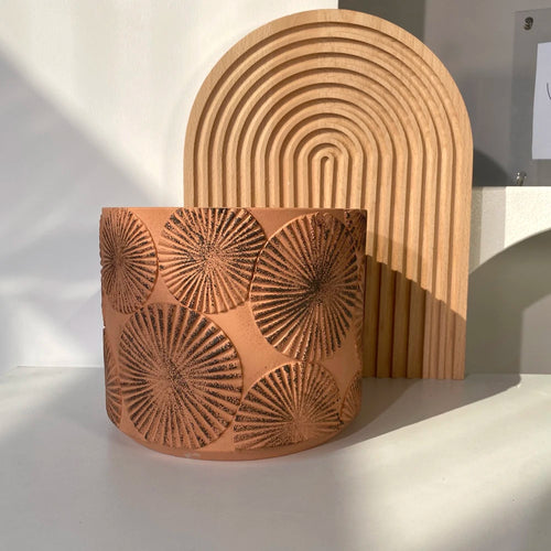 moule silicone pour pot fleurs ciment moderne à faire soi même - vue 3 sur 7