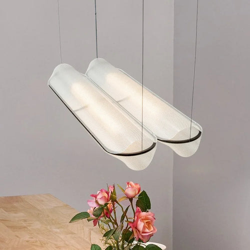 suspension led moderne avec cordon chaud réglable - vue 6 sur 12