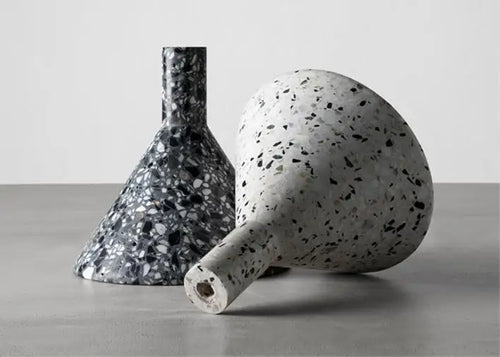 suspension en terrazzo style industriel rétro pour éclairage créatif - vue 7 sur 8