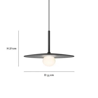 Suspension à tête unique en verre - vue 8 sur 8